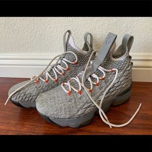 Nike Lebron 15 “Safety Orange” Gs